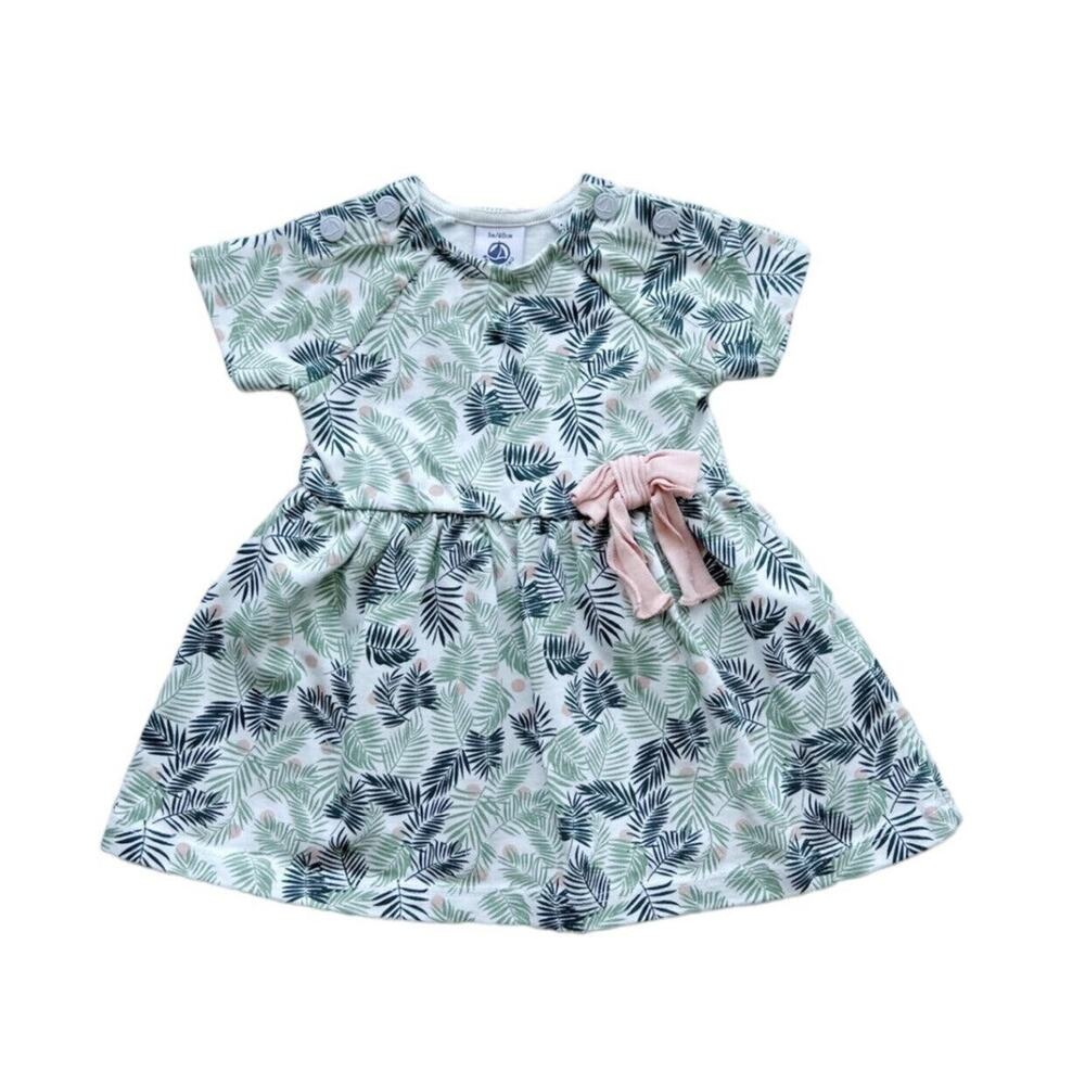 Petit Bateau Palm Leaf Dress